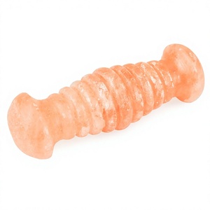 Rouleau de massage pour les pieds en sel rose de l'Himalaya, fait main, portable, réflexologie, acupression, cristal naturel, pierre, soulagement du stress, spa - Product Image 2
