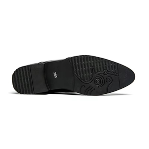Mocasines Oxford de Cuero Genuino para Hombre, Estilo Italiano de Alta Gama, Hechos a Mano, Zapatos de Boda con Cierre Deslizante, Bordado Ligero Otoñal - Product Image 5