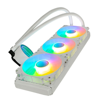 MANMU T360mm Cpu Radiateur Écran Lcd Argb Eau Liquide Cpu Refroidisseur d'Eau de Refroidissement Aio Refroidisseur Pour Cpu Refroidissement