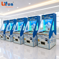 LIFUN Machine à poussoir de pièces à trous commerciale avec système de bonus, équipement de jeu d'arcade à gagnants pour zone de divertissement intérieure