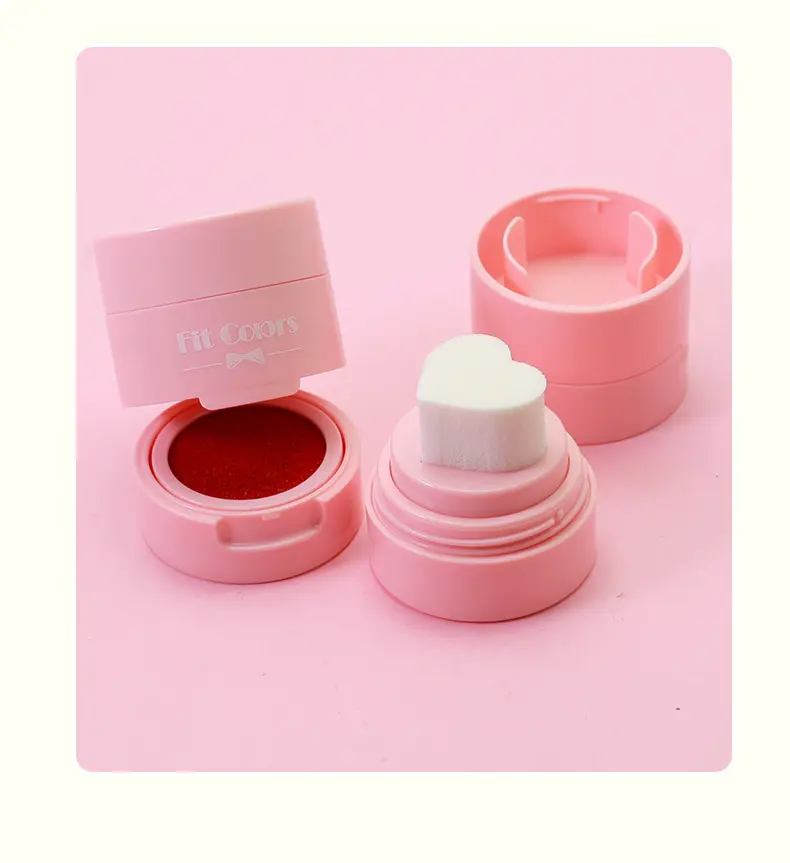 Hot Selling High Quality Private Label Makeup Liquid Cream Pink Blush