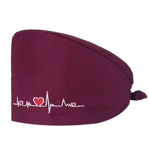 Customizable Medical <b>Scrub</b> <b>Caps</b> Knitted Cotton Blends Unisex OEM Service with Unique Colors and Logo - Product Image 6