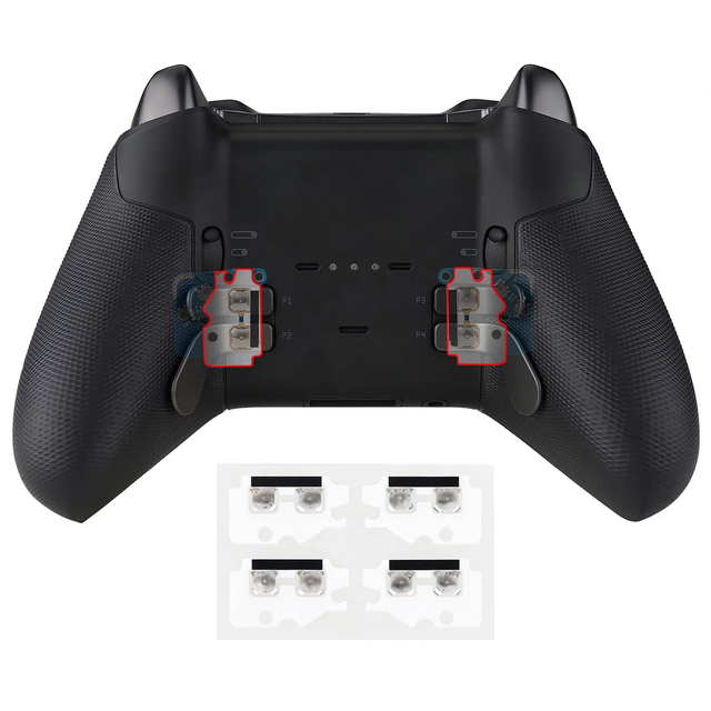 Handle Joystick Motherboard Button Paddles for Xbox One Elite 2 Controller Back Paddle Enhance Metal Pad Kits