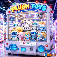Plus de 10 000 modèles - Poupée en peluche de 8 pouces avec joues rosées, design mignon et kawaii, pour machine à griffes, prix d'usine pour les grossistes en jouets