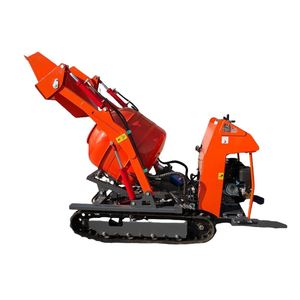 Nuevo Motor Koop/B&S/LF 9HP/13HP de Gran Capacidad, Mini Dumper de Orugas con Descarga Hidráulica, Capacidad de Carga de 800 kg, CE/EPA - Product Image 4
