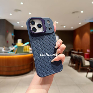 Licicase เคสกันกระแทก TPU ซิลิโคนเหลวแบบถักสำหรับ Xiaomi poco F7 F7 Pro F7ที่ใส่เลนส์แบบพิเศษฝาหลัง - Product Image 3