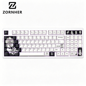 Clavier mécanique Zornher ZH980 Energy <span class=keywords><strong>Pioneer</strong></span>, rétroéclairage RGB tri-mode, clavier personnalisable à commutation à chaud pour les joueurs - Product Image 1