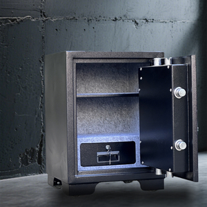 Weierxin Safe Original Factory Home Bank Office Panel inoxidable Acero sólido Cerradura <span class=keywords><strong>de</strong></span> doble llave Caja <span class=keywords><strong>de</strong></span> <span class=keywords><strong>seguridad</strong></span> <span class=keywords><strong>de</strong></span> depósito ignífugo - Product Image 6