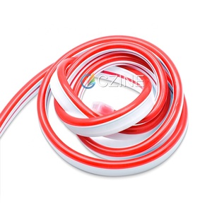 Strip lampu <span class=keywords><strong>Neon</strong></span> silikon murni, Strip cahaya <span class=keywords><strong>Neon</strong></span> lapisan elektro dua sisi 3535 RBG 18W/m 108Leds/m 12V/24V 6*12mm - Product Image 3