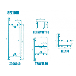 โมดูลเริ่มต้น/สุดท้ายผนังกระจกโปร่งใสพาร์ทิชันสีน้ำตาลผสมครอสส์2ชิ้นสำหรับ Gym-H2550xl1000ห้องนอนรวม - Product Image 1