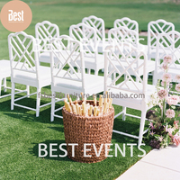 Chaise de mariage Chiavari en acrylique transparent pour événements et réceptions, vente en gros