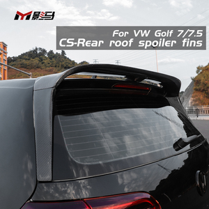 Fibre de carbone pour Volkswagen <span class=keywords><strong>Golf</strong></span> <span class=keywords><strong>7</strong></span>/<span class=keywords><strong>7</strong></span>.5 becquet de coffre pour Vw <span class=keywords><strong>Golf</strong></span> <span class=keywords><strong>7</strong></span> becquet d'aile de lèvre de toit arrière - Product Image 3