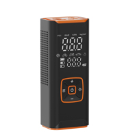 Portable 12V Electric Digital Tire Inflator Car Air Compressor Automatic Shut Aluminum Alloy 1 Year Warranty Flashlight Tire