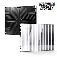 VISIONLED P1.2 Mur vidéo LED numérique couleur haute définition pour matériaux de construction, texture artistique, garantie 2 ans, luminosité élevée 500 cd