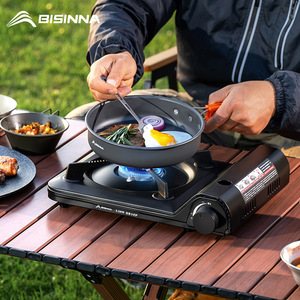 Bisinja Portable Outdoor Gas <b>Stove</b> Cassette Magnetic Cooktop For Camping And Home Use - Product Image 2