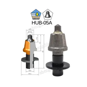 Carbide Tipped đường phay răng W7 Pick nhựa đường bê tông Road Cutter Máy đường phay công cụ W6 phụ tùng phần cho wirgten