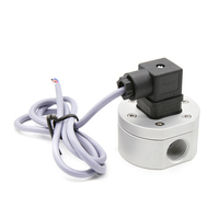 DIJIANG OEM Débitmètre à engrenages ovales en aluminium DN15 avec sortie impulsionnelle pour eau, huile, carburant, diesel, plage de débit 30-1200L/H