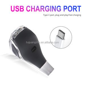 Nút cần số xe hơi TGZ, cần số tay với đèn viền nhiều màu, cần số tự động với đèn LED bên hông - Product Image 4