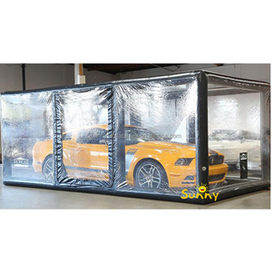 Tente de toit gonflable en plein air, bulle de rangement de voiture gonflable pour exposition de voiture - Product Image 6