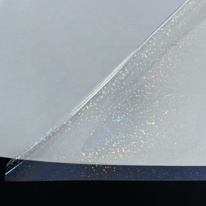 Phim vinyl tự dính trong suốt, in được, tạo hiệu ứng hologram dùng làm nhãn dán, tấm cán màng hologram - Product Image 6