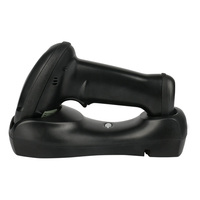 Lector de Códigos de Barras YHDAA Anti-Caída con Escaneo Rápido, Transmisión de Largo Alcance, Escáner de Códigos de Barras 1D y 2D, Base de Carga, Interfaz USB, en Stock