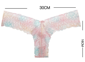 Prix usine dames <span class=keywords><strong>Tanga</strong></span> femmes doux et confortable G String beaux <span class=keywords><strong>sous</strong></span>-vêtements Sexy brillant Floral dentelle string - Product Image 6