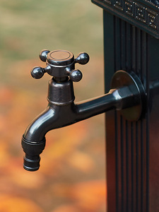 <span class=keywords><strong>Robinet</strong></span> <span class=keywords><strong>de</strong></span> <span class=keywords><strong>jardin</strong></span> robuste noir mat en laiton avec valve en céramique, anti-gel et anti-fissuration, raccord rapide pour machine à laver, utilisation extérieure - Product Image 2