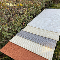 MIGLIORE Carreaux de parement mcm Carrelage en pierre de porcelaine douce Dalle de mur en argile Ligne de panneaux de revêtement en pierre flexible Pierre naturelle douce
