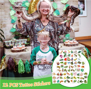 Artículos de Fiesta Temática de Reptiles de Pantano: Pulsera, Llavero, Pin, Pegatina, Juguete Elástico y Pegajoso, Regalo y Recuerdo - Product Image 5