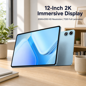 Tablette Android 17 pas chère de 12 pouces, 6 Go + 128 Go de stockage, appareil photo arrière AF 13 MP, double haut-parleur, idéale pour les étudiants - Product Image 4