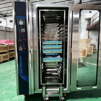 Vente directe usine Four à convection commercial à circulation d'air chaud, four de rôtissage, four à chariot rotatif automatique