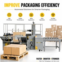 Ligne d'emballage automatique de boîtes en carton ondulé Goldtec, machine d'érection de boîtes en carton avec commande PLC, machine d'érection de cartons automatique