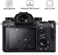 Protection d'écran en verre trempé ultra-clair 9H 2.5D Cedle pour appareil photo Sony A7IV A6700, anti-explosion, anti-rayures