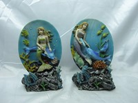Vente en gros Offre Spéciale Résine Artisanat Cadeaux Décoration Animal Sculpture Dauphin Souvenir Collection Animal Design Figurine Statues