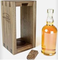 Boîtes à whisky en bois de luxe personnalisées Boîte d'emballage de vin spiritueux whisky gin en bois de chêne massif