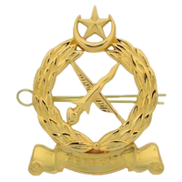 Épingles en métal personnalisées, logo en laiton, badge plaqué antique, épingles émaillées dures pour souvenirs d'anniversaire, cadeaux promotionnels