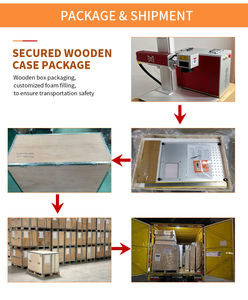 Machine de gravure laser de grande taille facile à utiliser, gravure laser d'étiquettes pour acrylique non métallique, bois, MDF - Product Image 6