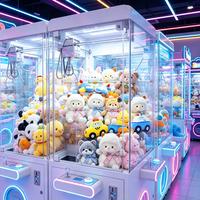 Approvisionnement direct usine : Peluches de 8 pouces, styles variés, pour machines à griffes et centres de jeux, destinées aux distributeurs de prix