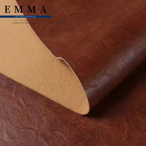 Nhà Máy Trực Tiếp Bền 1.2Mm Retro Mô Hình Dập Nổi Mềm PVC Da Chải Dưới Vải Cặp Túi Điện Thoại Di Động Trường Hợp Sofa - Product Image 2