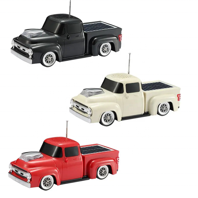 New Design Children Gift Solar Energy BT Wireless Car Speaker Music Player TF FM Wireless Small Speaker Blue Tooth Car Speakers