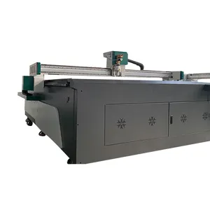 Üst CNC kesme sekizgen karton kutu dijital kesici karton makine kutusu bıçak kesme makinesi ile CCD ile yüksek hassasiyetli