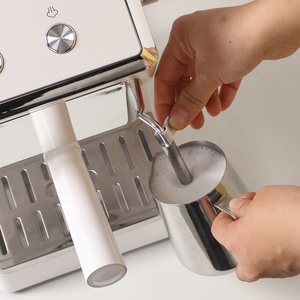 Espresso <b>Machine</b> Italian Semi-auto <b>Coffee</b> <b>Machine</b> With Milk Frother - Product Image 4