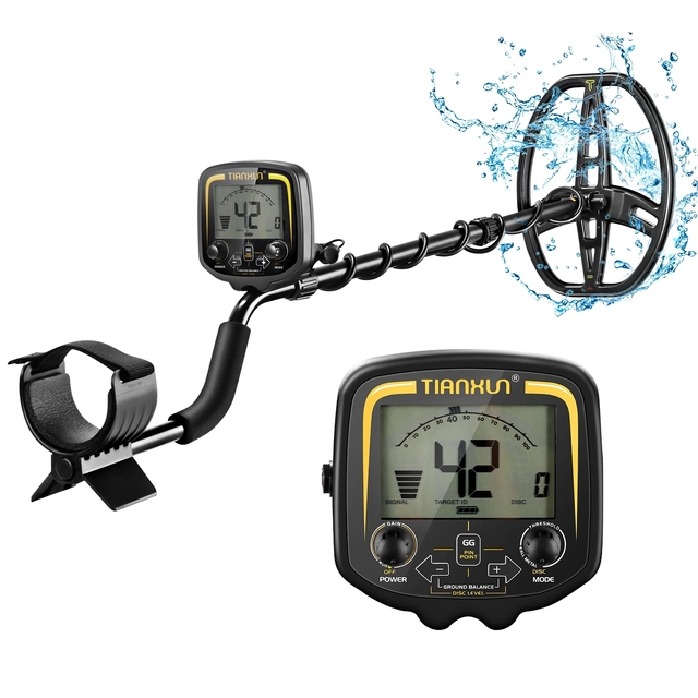 HOT Professional Gold Metal Detector TX-850 High Sensitivity Treasure Hunter Pinpointer Waterproof Coil Super Stable Mode