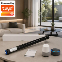 Motor para Persiana Enrollable Tubular Inteligente de 35mm, Compatible con WiFi, Alta Resistencia, Sin Hub, Compatible con Apple Home, Alexa, Google Home y SmartThings