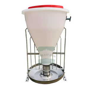 Comedero para cerdos seco y húmedo <span class=keywords><strong>de</strong></span> acero inoxidable: duradero e higiénico para uso agrícola - Product Image 4