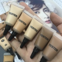 Petit fond de teint liquide sans Logo, marque privée, maquillage du visage, fond de teint imperméable, mat, beauté en vrac