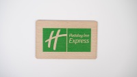 Token de contact intelligent NFC en bois naturel léger pour l'interaction Google Music