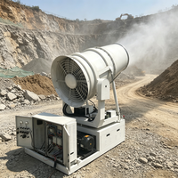 Canon à brouillard d'eau de 30 m pour la suppression de la poussière lors des travaux de démolition urbaine