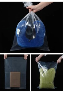 Custom Design Eco-friendly Recyclable Clear PE Cellophane Reusable <b>Packaging</b> <b>Bags</b> Printed for Supermarket & Exhibition Use - Product Image 6