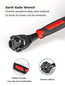 Juego de llaves de tubo de acero al carbono DIY de extremo abierto para reparación de automóviles, medición métrica, caja de llaves combinadas de tubería personalizable OEM - Product Image 4